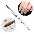 Good Quality Acrylic Nail Brush Acrylic Powder DIY Pure Kolinsky Hair Manicure Acrylic Brush Set