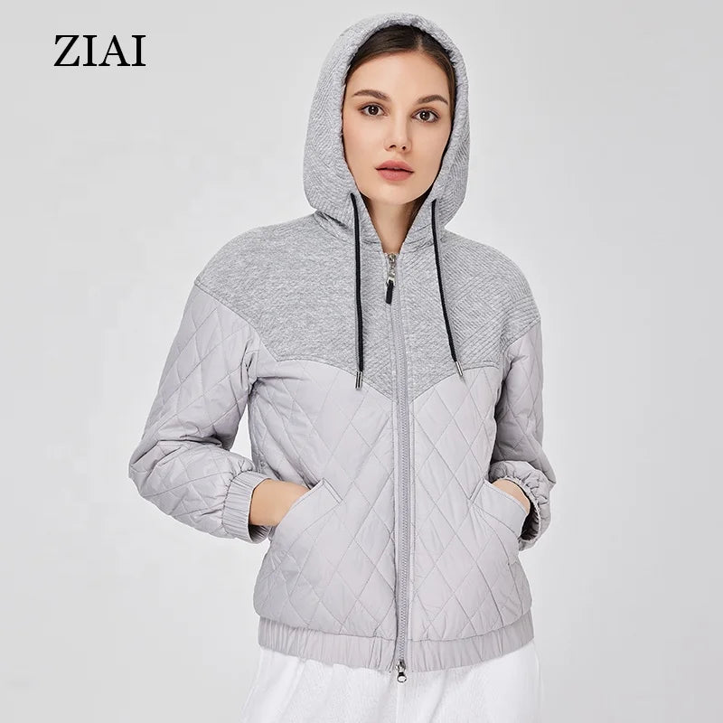 New Fashion Short Women Spring With Scarf Winter Clothes for Women Waterproof Ladies Winter Jackets