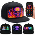 Flashing EL Cap Light up Equalizer Adults Men Hat Baseball Caps With Led Light
