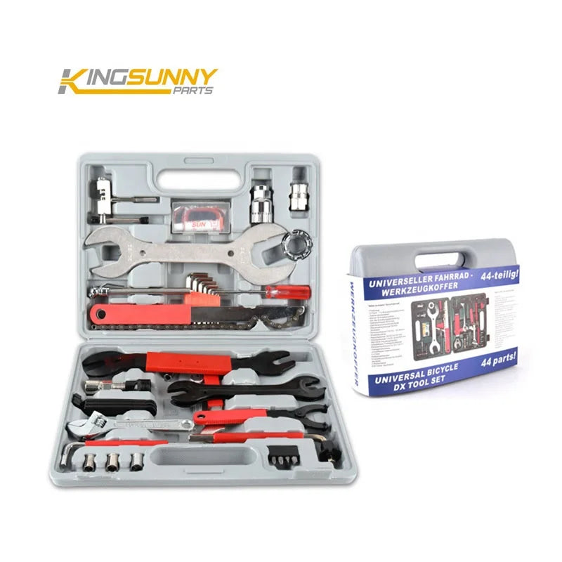 Full Set Bicycle Parts Repair Tool Maintenance Tool Box for Bike Ebike Easy to Take Use Spare Parts Accessories for Bicycle MegaBDM