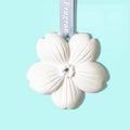 Stocked Home Car Decoration Hanging Wardrobe Air Freshener Scented Ceramic Flower Aroma Porcelain Fragrance Oil Diffuser