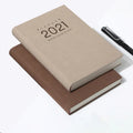 Recycled Paper Pu Leather 365 Diary 2025 Agenda Planner