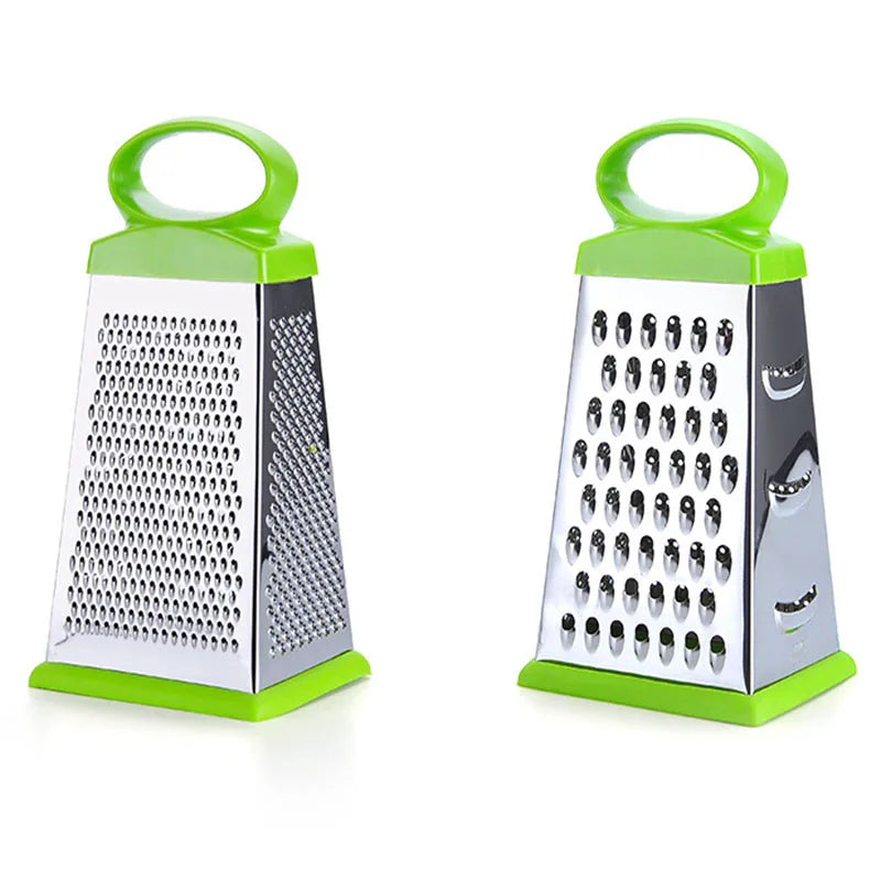 New Arrival Portable Manual Vegetable Cutter Grater 4 Sides Rotate Chopper Durable Metal Stainless Steel Fruit Vegetable Grater