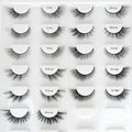 Wholesale  False Eyelashes 6D Super Wispy Fake Eyelashes Fox Eye Effect Dramatic Cat Eye Lashes