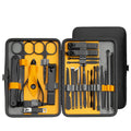 10/15/20/25pcs Manicure Pedicure Set Black Stainless Steel Nail Clipper Kit Grooming Tool