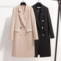Boutique Wholesale 2026 Autumn New Korean Loose Mid Length Fashion Versatile Slim Women's Coat