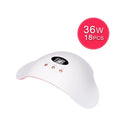 36W CE ROHS FCC Certified Recycle Nail Dryer Set USB Electric Poly Extension UV Lamp Gel Soak Fast Curing Dual UV LED Automatic