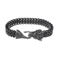 Viking Jewelry Stainless Steel Chain Bracelet Viking Wolf Bracelet Viking Bracelet