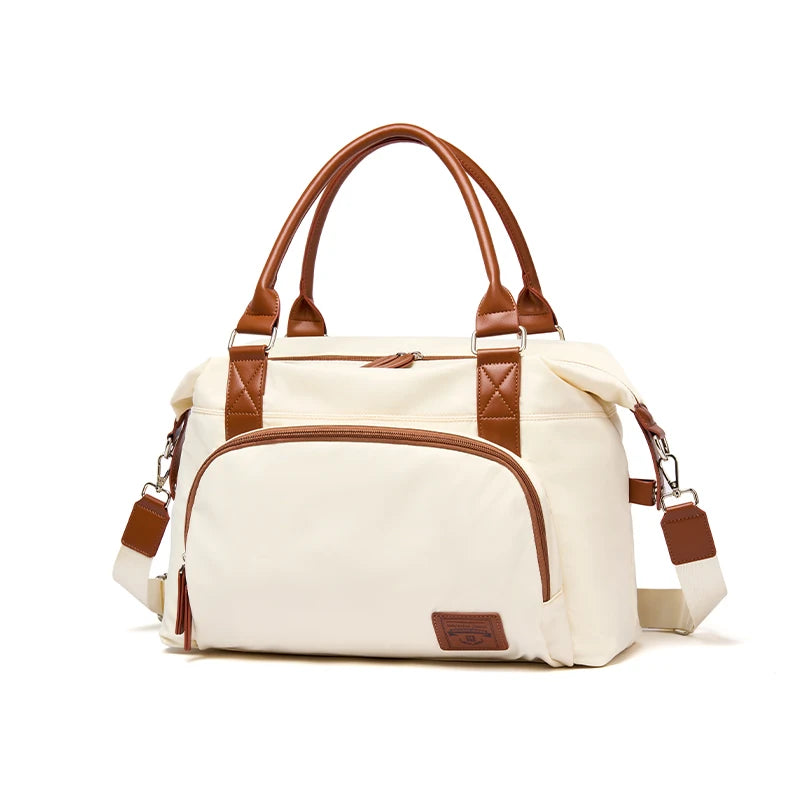 Fashion Simradia Weekend Travel Duffel Bag Women Waterproof Zipper Letter Polyester Large Capacity Customizable Color Logo