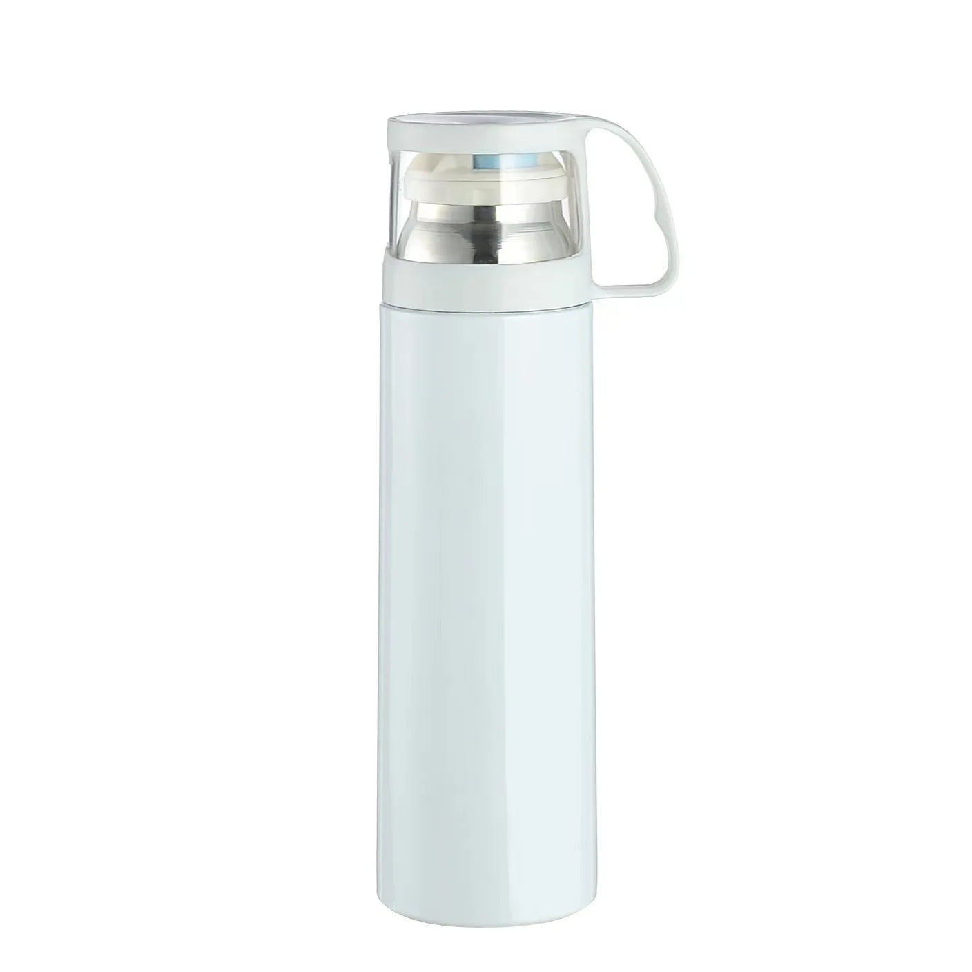 New Outdoor 350ml 500ml Sublimation Stainless Steel Insulated Bottle with Lid Car Sublimation Water Bottle