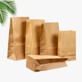 Kraft Paper Bag Custom Packaging Bags with logo Bread Food Bag