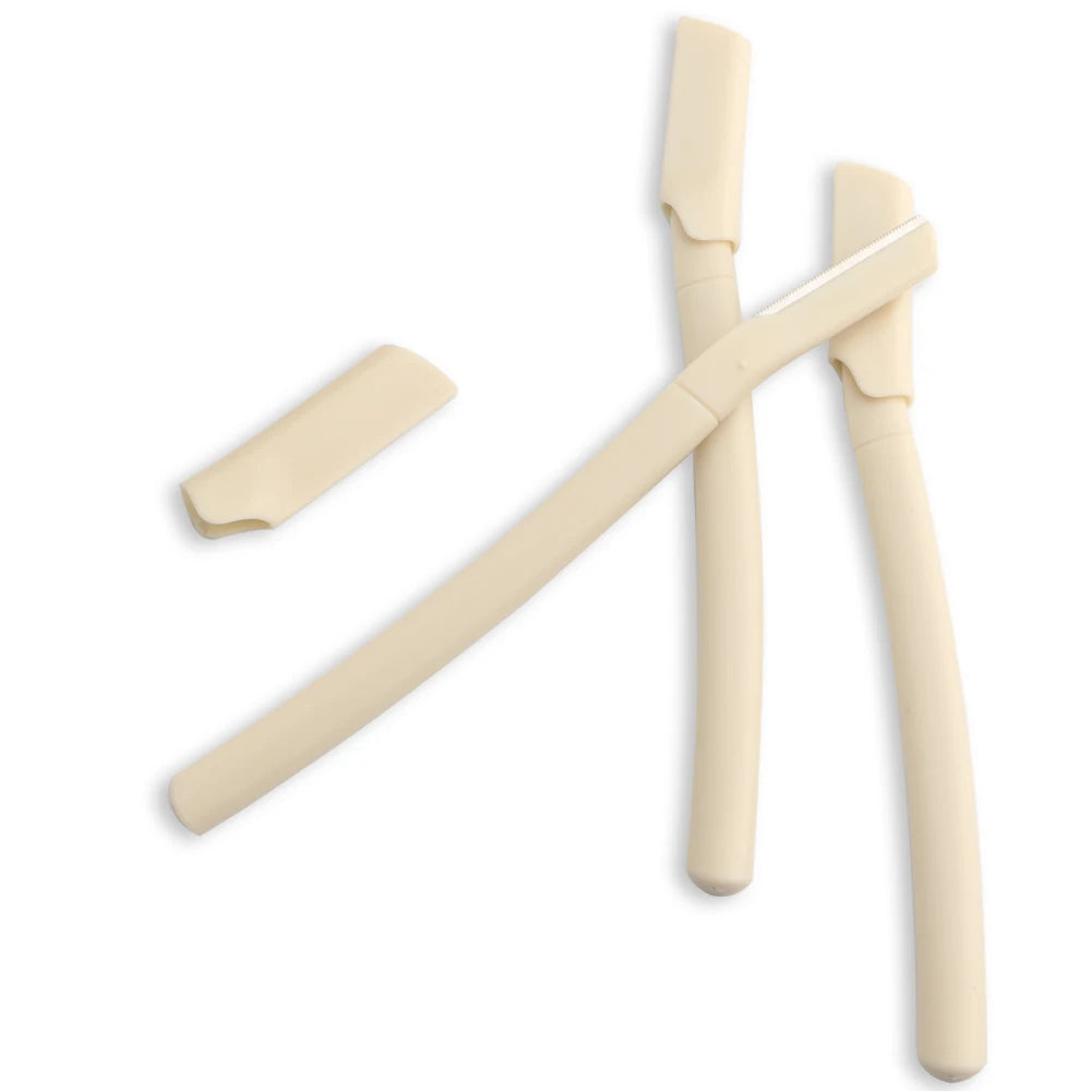 PCR Eyebrow razor and Facial razor for Women Biodegradable Exfoliating Dermaplaning razor