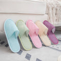 Plain Disposable Hotel Slippers Other Hotel Factory Price Customized Eco Friendly Comfortable Cotton