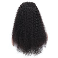 Brazilian Kinky Curly Transparent Lace Wig 13*4 Lace Front Human Hair Wigs Pre Plucked Remy Human Hair Wigs for Black Women
