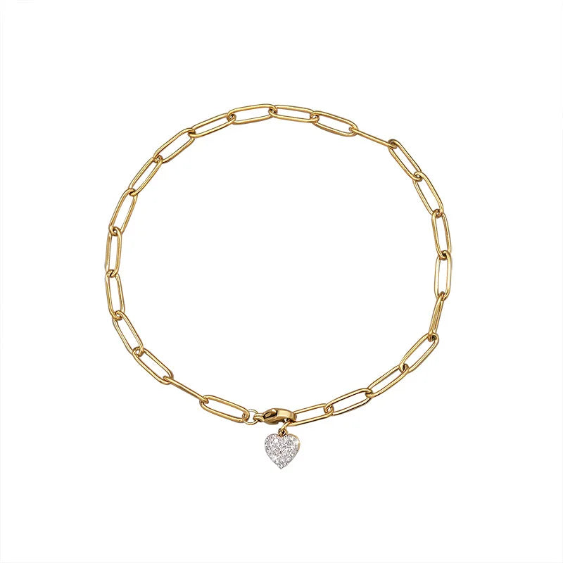 Summer Beach Heart Toe Foot Chain Jewelry Custom Ankle Bracelet Women