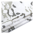 RTS 100% Polyester Printed Knitted White Camouflage Casual Mesh Fabric for T-shirts Hoodies Sportswear & Outdoor Use