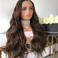 Natural Wave U Part Brazilian 100% Human Hair Wigs Clips Middle Open U Part Wigs Raw Indian Virgin Blend Wig