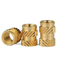 Knurled Brass Fastener Insert Nut M5 M8