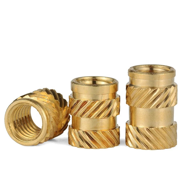 Knurled Brass Fastener Insert Nut M5 M8