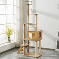 Cat Toys Tree Pets Hammock Sisal Post Climbing Frame Toy Cat Scratching Board Climbing Frame Factory Direct Sales