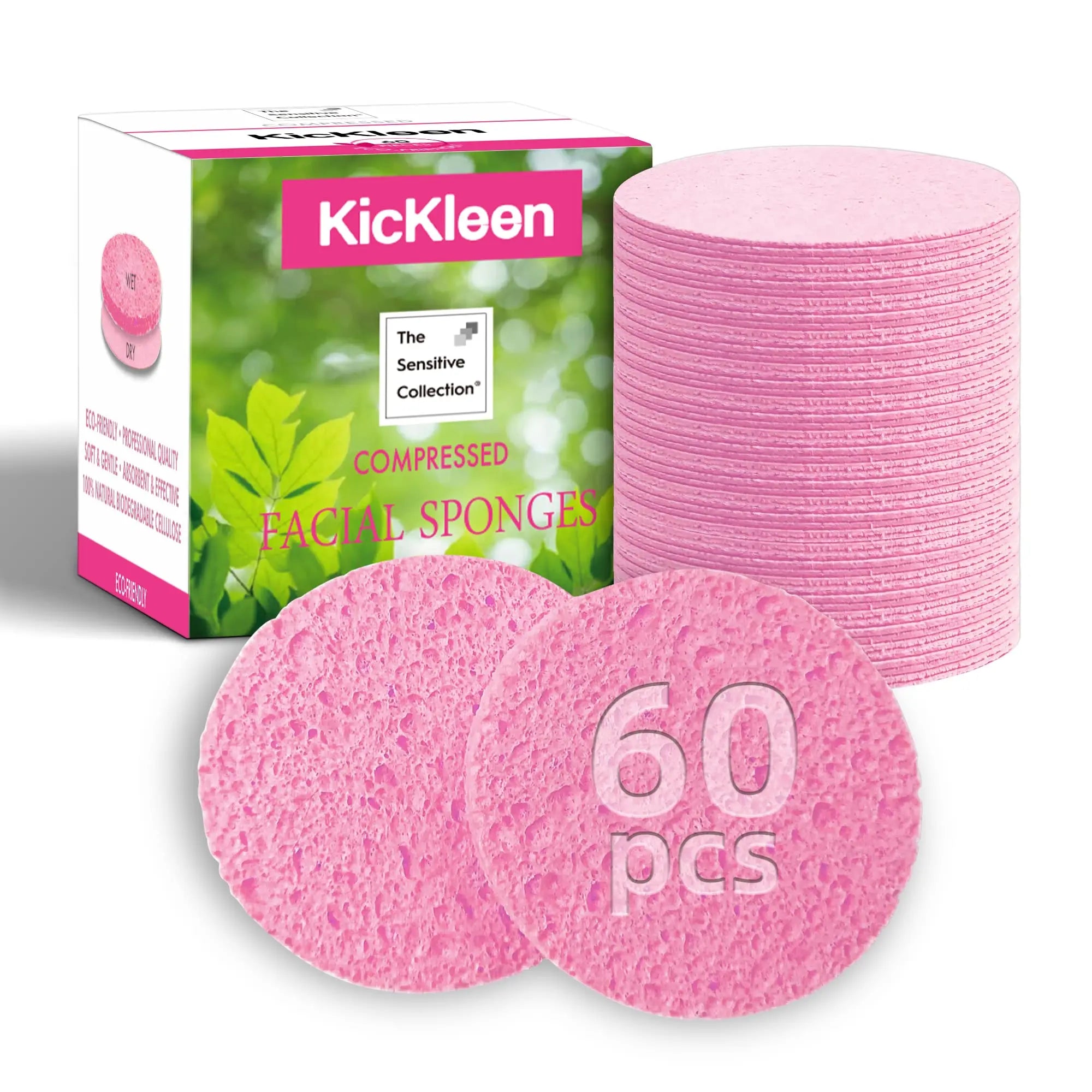 Compressed Facial Sponges PU Material Cosmetic Spa Sponge Facial Cleansing Makeup Mask Removal Washable Customizable Size Makeup