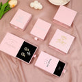 Custom Printed Microfiber Jewelry Pouch and Drawer Cardboard Box Personalized Logo Packaging for Elegant Jewels