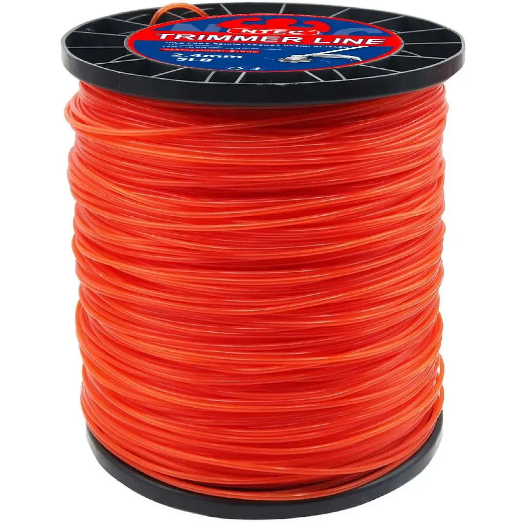 100% Nylon Trimmer Line 5LB Spool 2.4mm 2.7mm 3.0mm 3.3mm 4mm Square OEM Garden Grass Cutter Durability