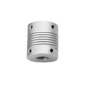 SG7-1M Servo Motor Aluminum Slit-Type Flexible Coupling Zinc Plated Finish Packed in Carton Durable Automation Hardware Product