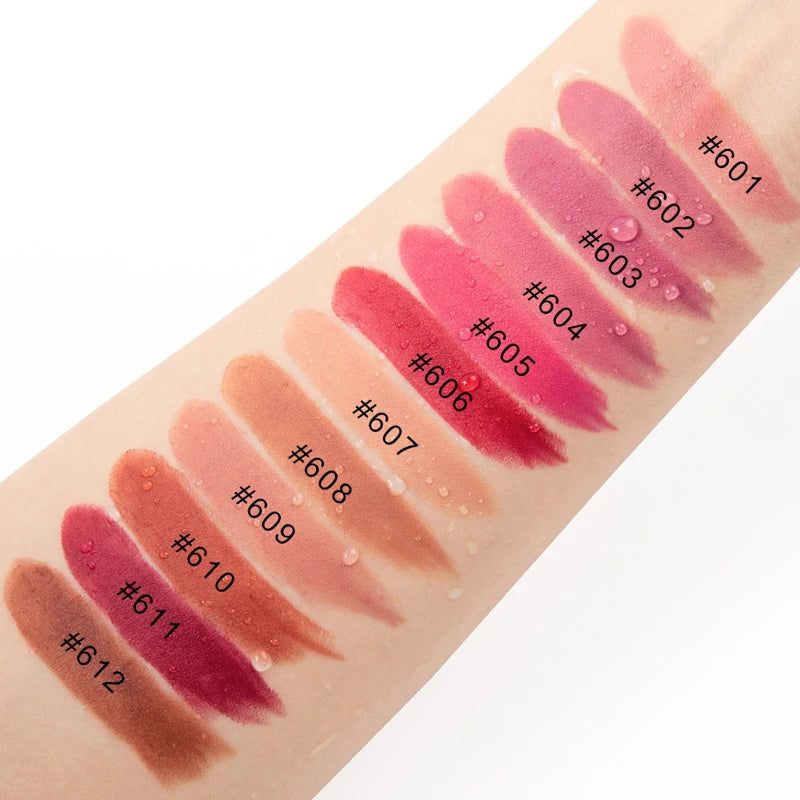 2023 ODM OEM Nude Lipstick Korean New Arrival Matte Lipstick Custom High Pigmented Long Lasting Lipstick Private Label