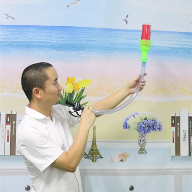 Mini Beer Snorkel Drinking Funnel for Skinny Can Party Bar Tool for Fun