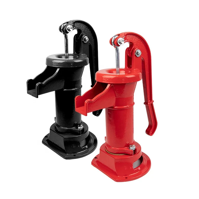 GP Enterprises Made Best Sale Lead Free Cast Iron Hand Water Pump Pitcher Pump for Household Home Family Farm Use