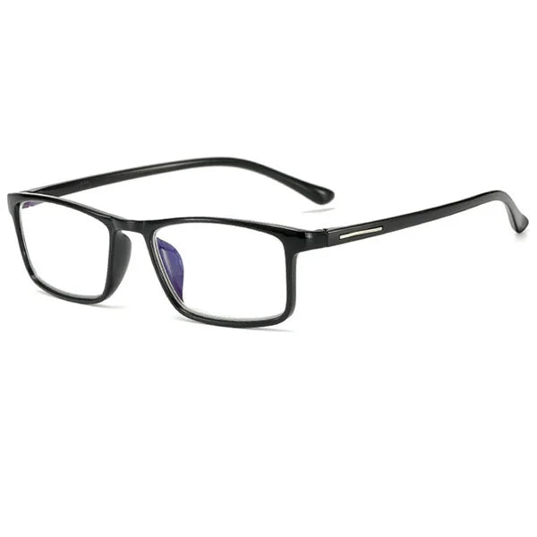 Wholesale Cheap Finished -0.50 to -6.00 Black square Optical Nearsighted Glasses Women Men Prescription Myopia Glasses