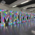 Outdoor Signboard Love Numbers With Lights Decoration Neon Sign Custom Logo Giant Marquee Letters Grad Signage
