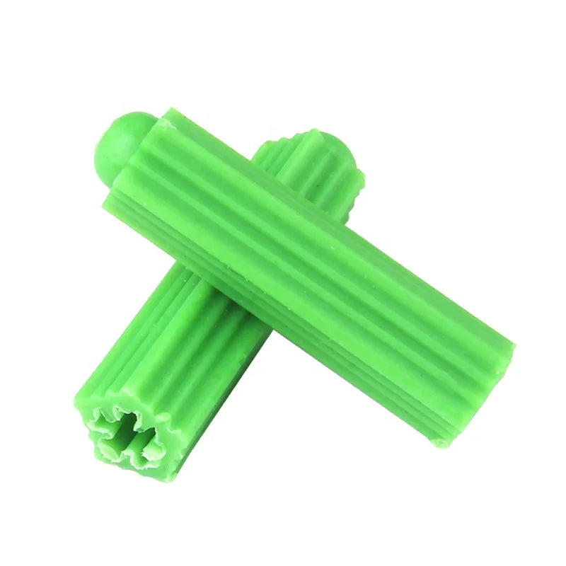 M6 M8 Type Anchor Bolt Green Plastic Expansion Tube/Rubber Plug/Nylon Plunger Drywall Plastic Wall Plug Anchor Plug Fixing