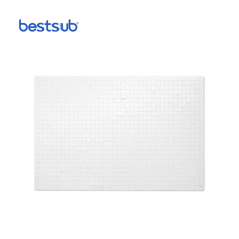 Bestsub Sublimation Blanks 1000pieces 50*75cm Sublimation Puzzle  Custom Game Children's Toy Sublimation Puzzle for Kids