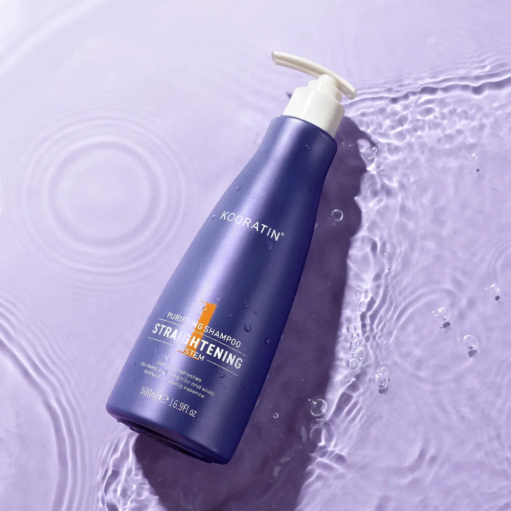 Private Label Kooswalla Hair Protein Keratin Shampoo Deep Cleansing Formula with Nourishing Essence Cream Form
