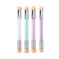 1pc Blossom Dotting Blush Nail Brush Set Art Color Gradient Sponge Pen Replaceable Head Design Polish Gradient Nail Tool
