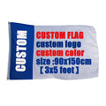Manufactural Promotional 3x5ft Flag Custom Digital Printing Logo 90x150cm 100D Polyester Custom Flags