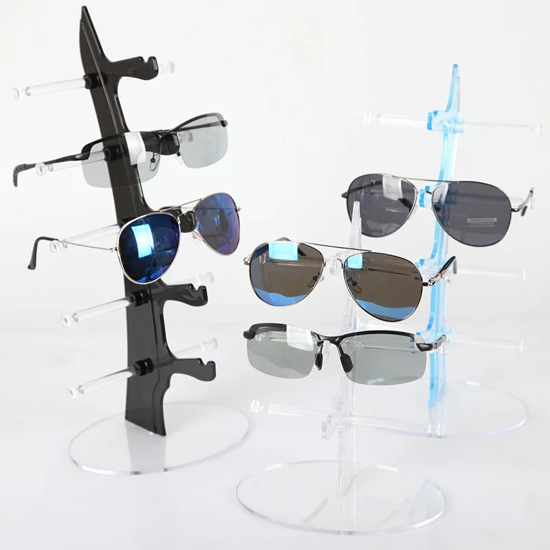 Hot Sale Low Cost Acrylic Glasses Display Rack Sunglasses Storage Stand Eye Display Shelf for Jewelry Store Exhibit