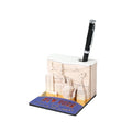 Liberty Statue Paper Art Decor Block Notes Laser Cut Sheets Paper Cube USA Souvenir 3D Memo Pad With Acrylic Pen Holder