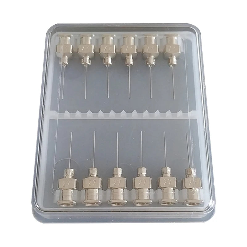 27G 1/2 Inch Industrial Grade Stainless Steel Glue Adhesive Dispensing Tips Needles Wholesale Disposable Syringe Needle