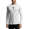 Wholesale Fitness Long Sleeve T Shirt Men's Quick Dry Compression Elastic Shirts Workout Tight Bodybuilding Gym Sports Clothing