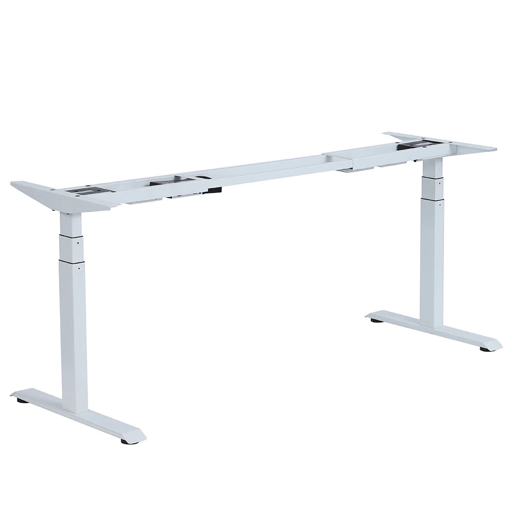 factory wholesale dual motor electric standing desk sit stand up height adjustable table frame