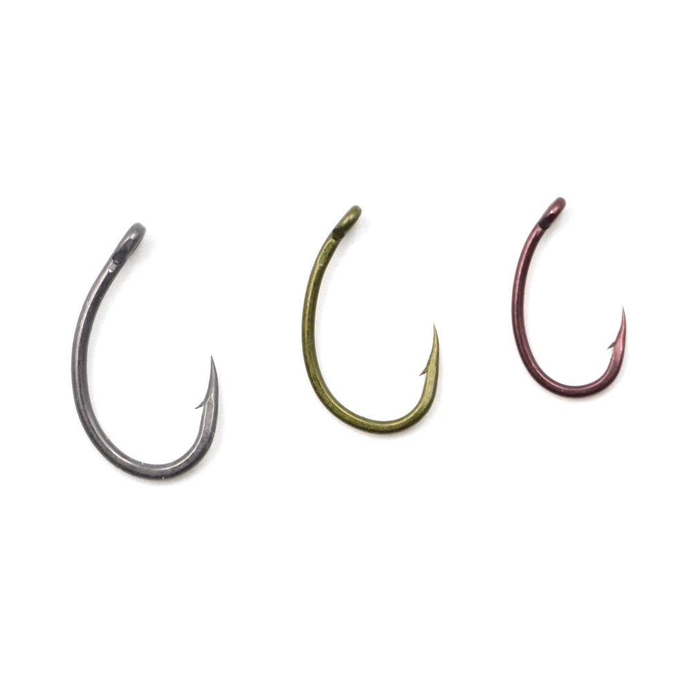 Wholesale Carp Fishing Carbon Steel Hooks Barb Carp In-line Fishing Hooks