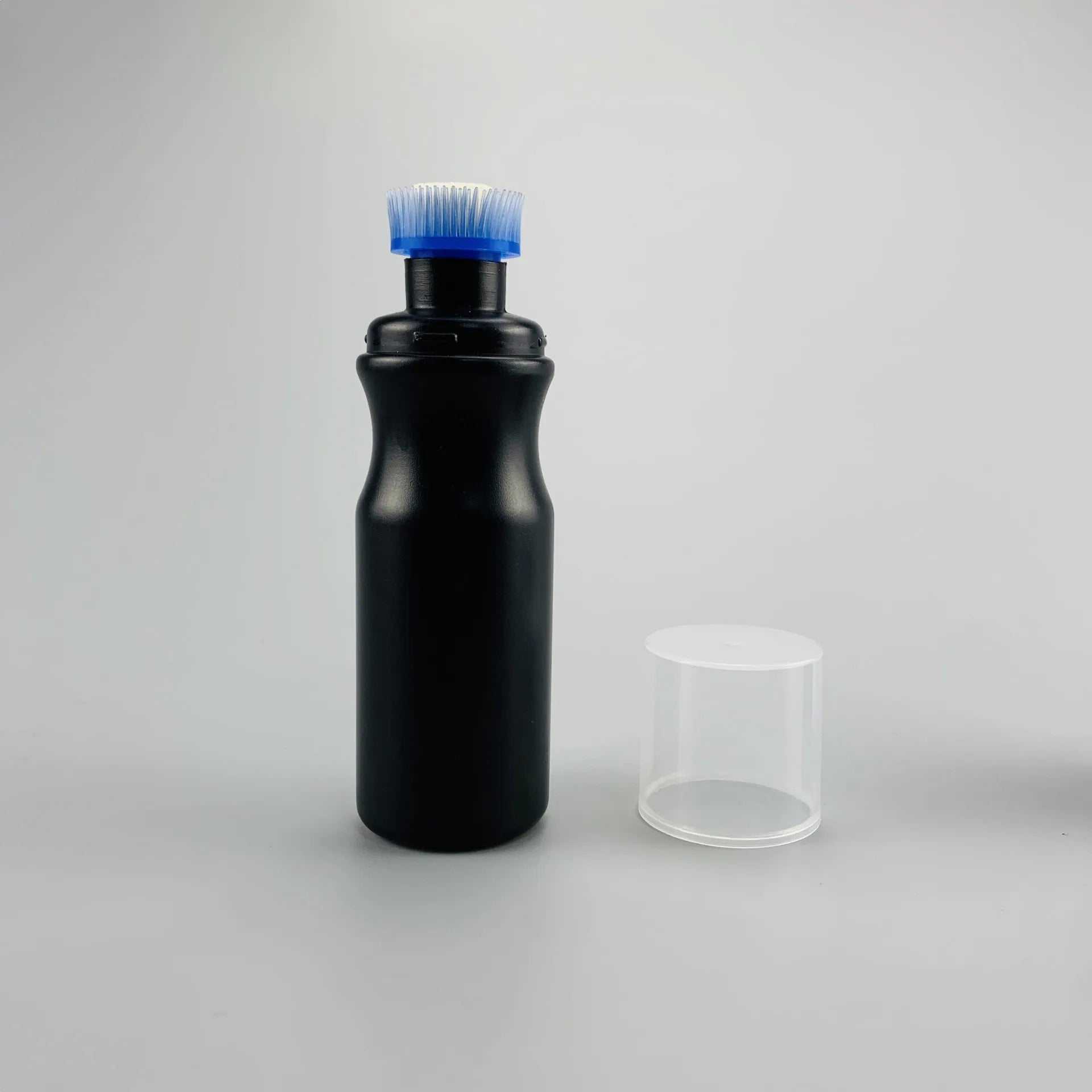 Custom Logo Paint Container Soft Plastic Brush Sponge Nib Empty Foam Marker Bottles for Shoe Polish