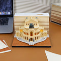 Factories 3D Memo Pad Custom Sticky Notes Building Block Notepads Cube Home Luxury Decoration Customized Corporate Gift Items