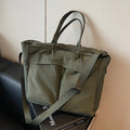 Multi-Pocket Large Capacity Women's Shoulder Bags Unisex Portable Ladies Crossbody Bag Soft Nylon Casual Female Handbag Tote