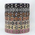 50mm Wide Durable 100% Polyester High Tenacity Jacquard Webbing Strap with Custom Color for Bags & Garments
