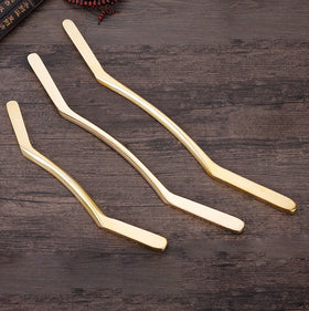 Pure Copper gua sha set for Facial Acupuncture Scraping Home Use Body Hair Massage Face Makeup Makeup Tools Brass IASTM Tool