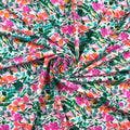 Factory Nylon Printed Customized Floral Tropical Designs Swimsuit Polyamide Elastane Printing Fabric for Dress